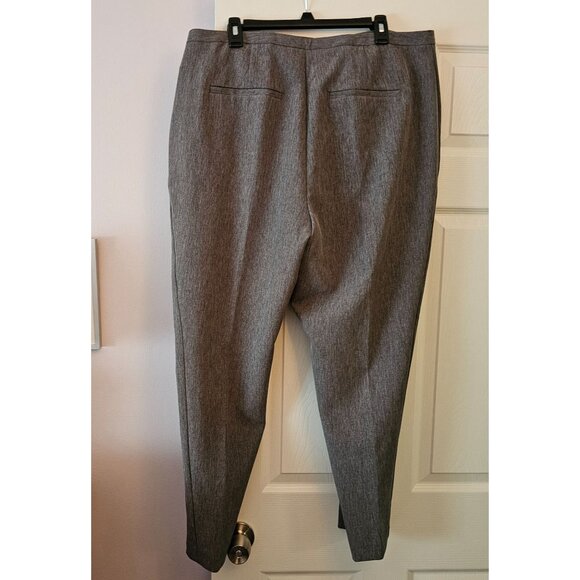 NWT Worthington Womens Gray Stretch Dress Pants Career Office Mature - Picture 2 of 8